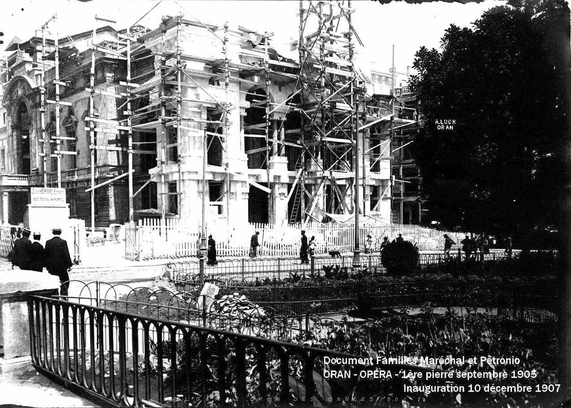 Oran - Opera en Construction 1906.JPG